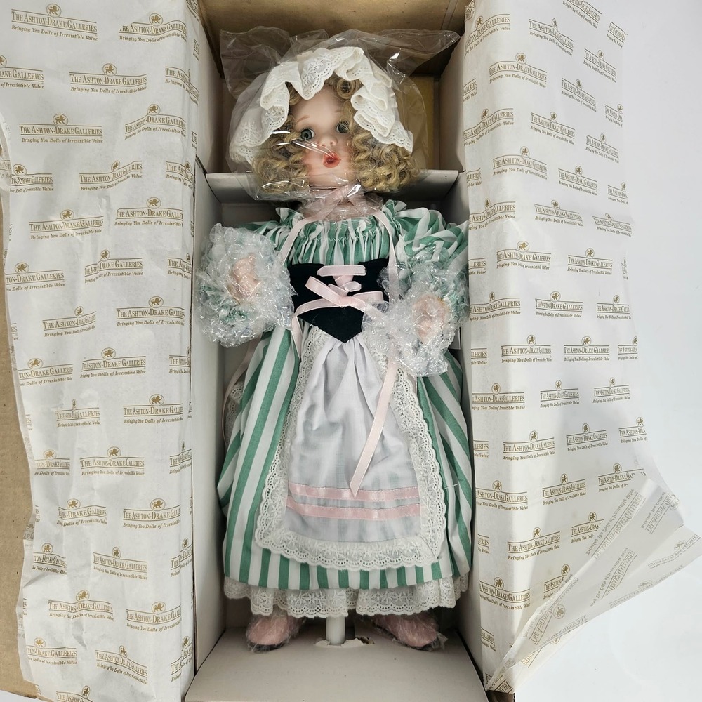 Ashton Drake Little Bo Peep Porcelain Doll Wendy Lawton Nursery Rhymes COA NIB